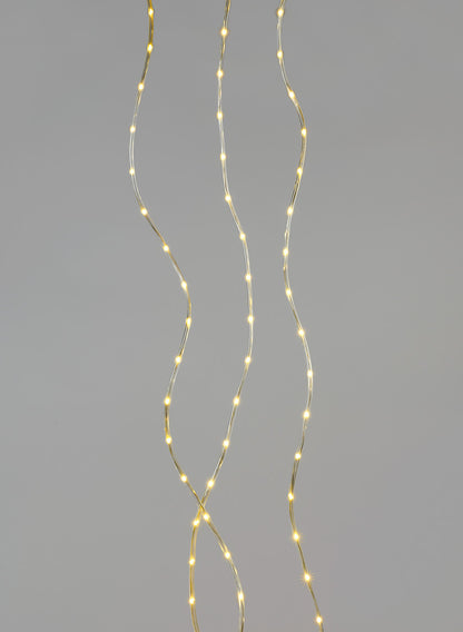 Flexible Naked Wire Tube String Light, 16 Ft Long