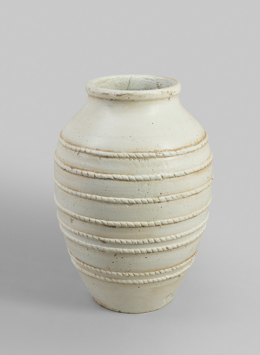 20in Mykonos Krater jar vase