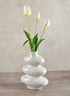 9in Nuage Deco vase