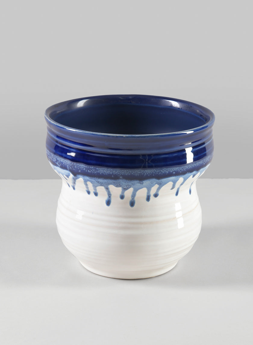 6in Harami running blue pot