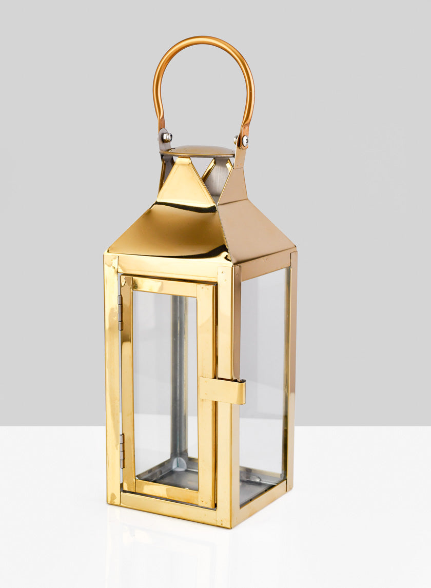 Gold Soho Stainless Steel Lanterns