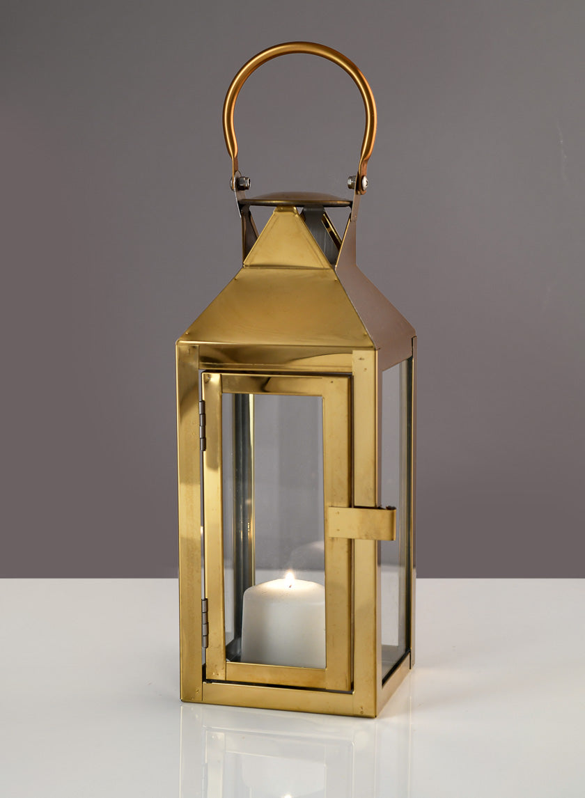 Gold Soho Stainless Steel Lanterns