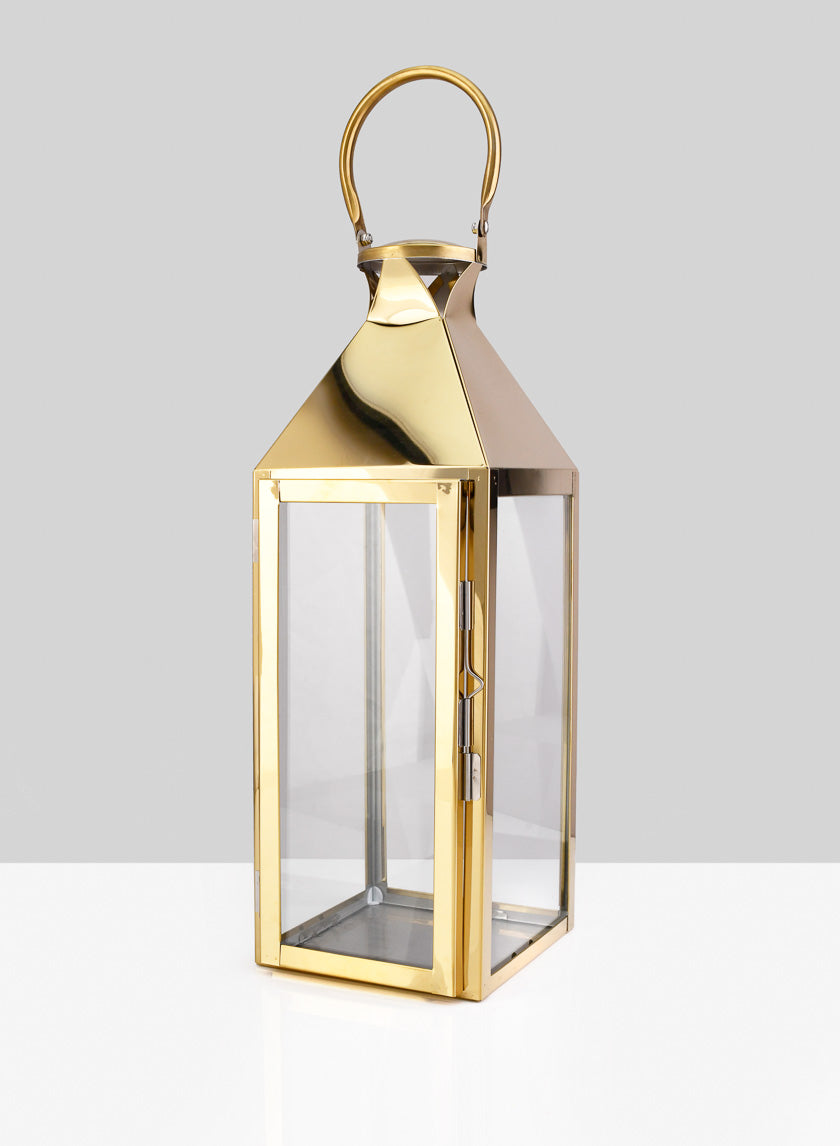 Gold Soho Stainless Steel Lanterns