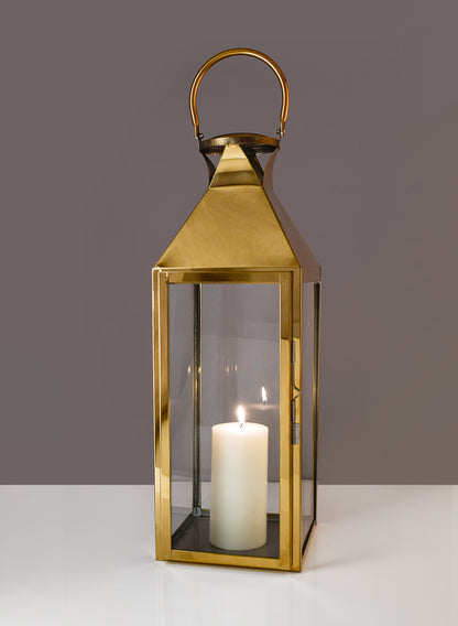 Gold Soho Stainless Steel Lanterns