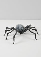 7in Large Grey Fluffy Spider