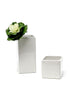 3in Gloss White Ceramic Cube