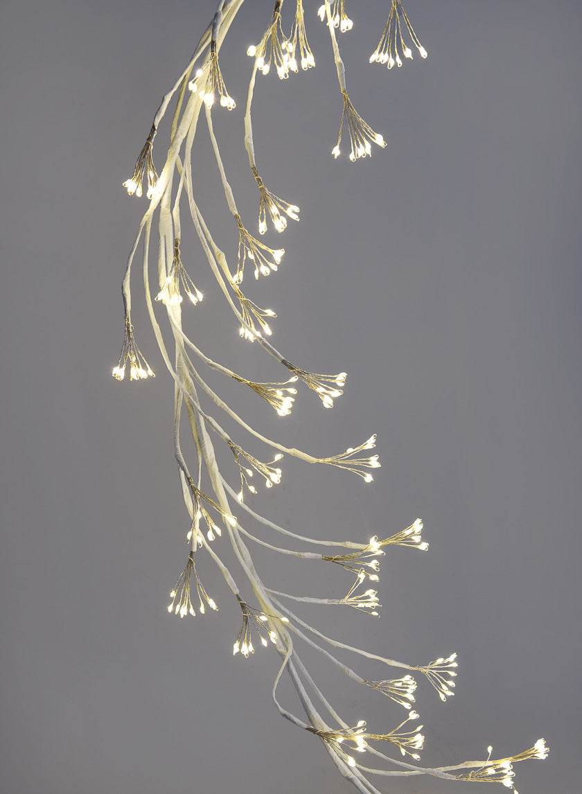 6ft 480 Micro-Lights White Garland