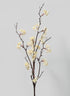 39in Light Yellow Berry Branch