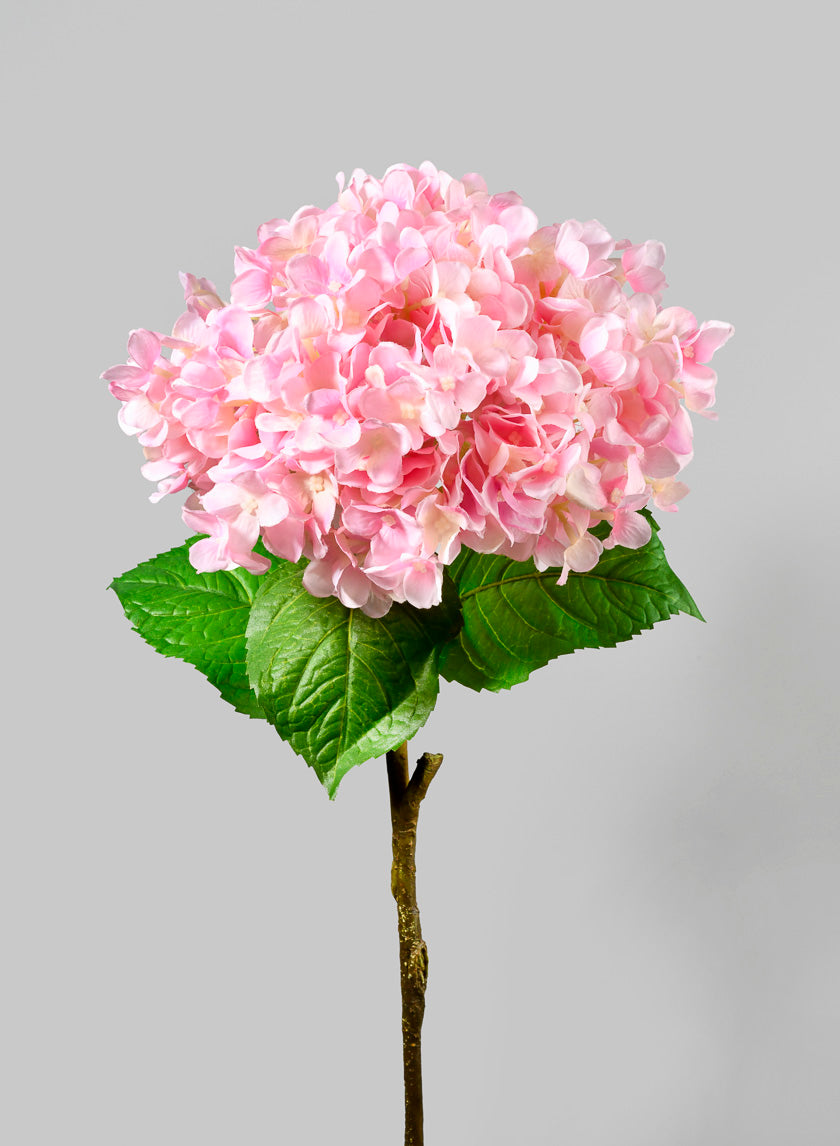 29in Pink Hydrangea Spray