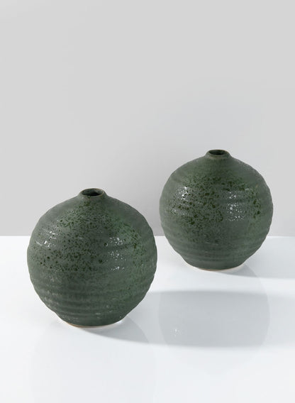 Acapulco Green Sandstone Ball Vase