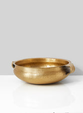 12  3/4in Antique Brass Handi Bowl