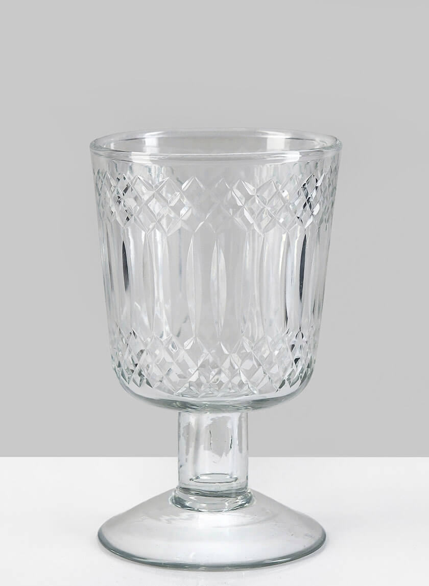 Limoge Etched Mini Goblet