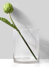 8 x 10in Glass Cylinder Vase