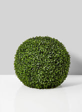 Large Faux Boxwood Balls