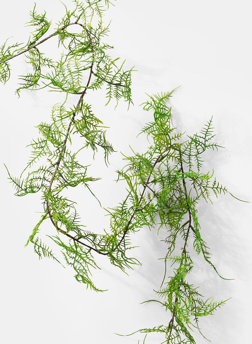 58in Asparagus Fern Garland