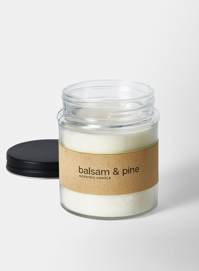 Balsam &amp; Pine Scented Candle