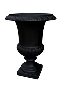 18in Black Urn