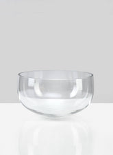 6 x 3in Clear Glass Bowl