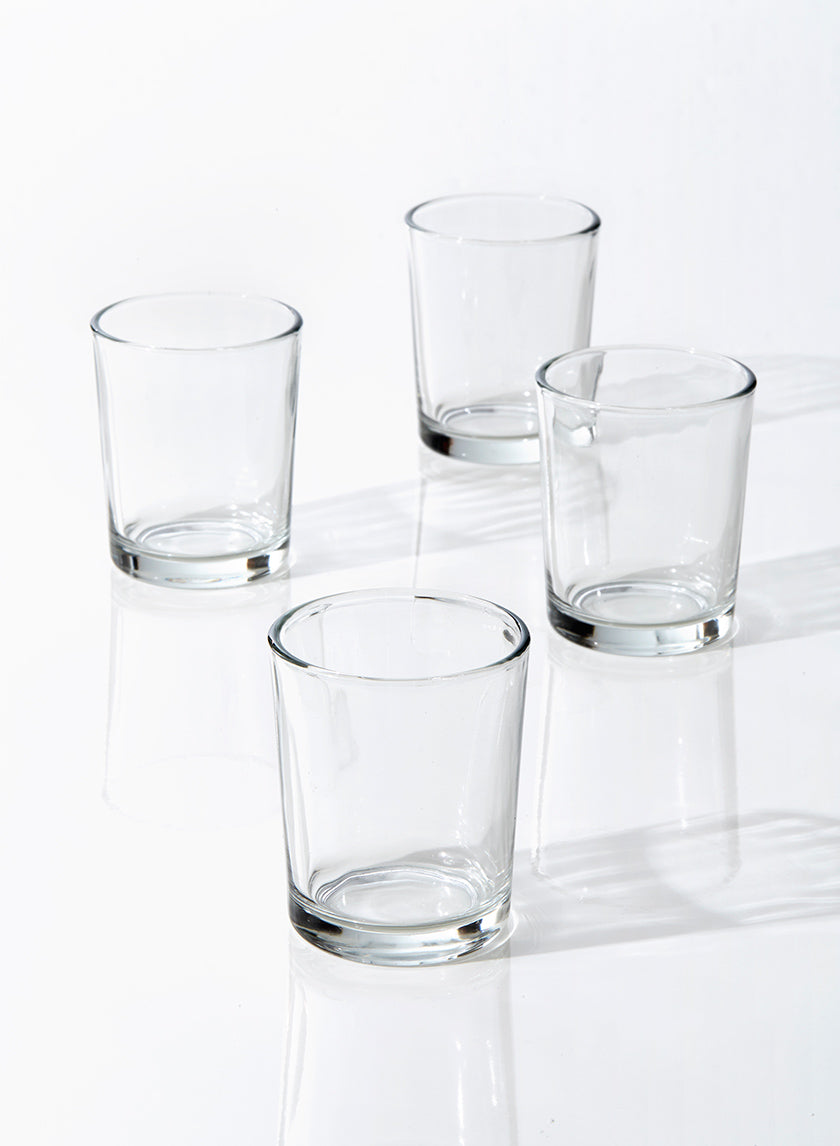 Clear Glass Votive Holder