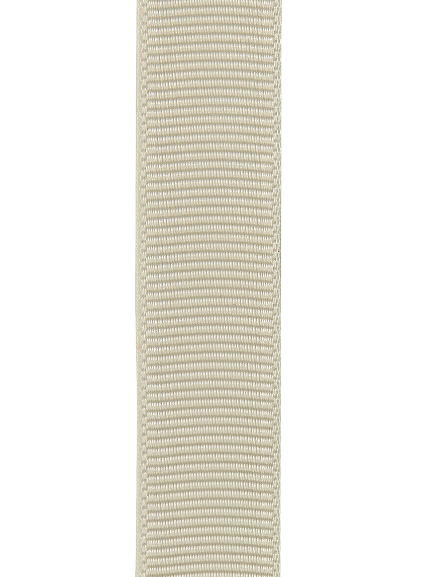 3/4in Cream Grosgrain Ribbon