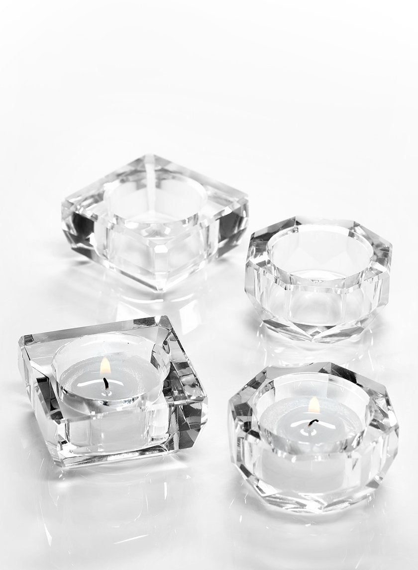 Crystal Tea Light Holders