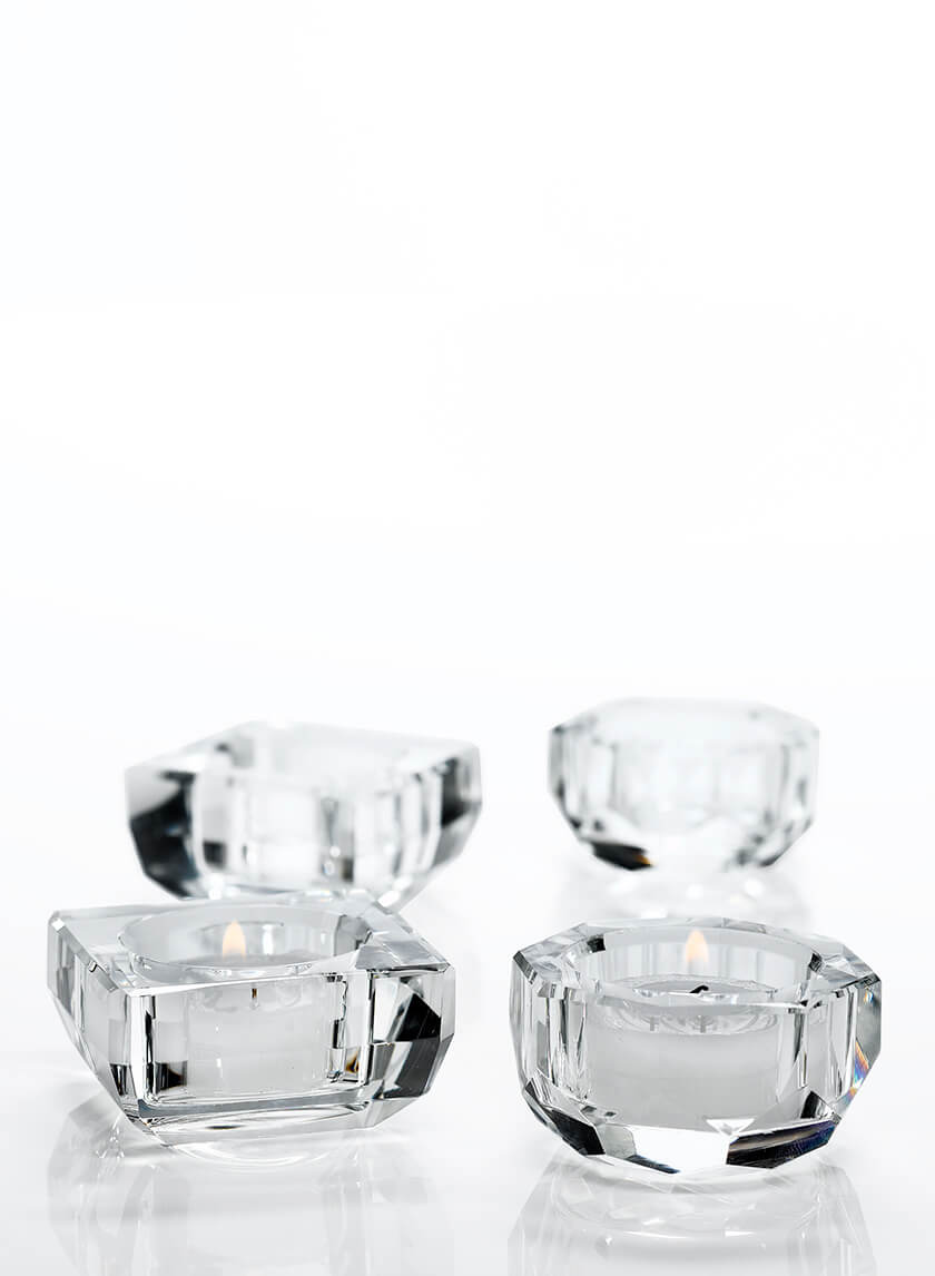 Crystal Tea Light Holders