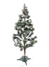 6ft Fiber Optic Pine Needle Christmas Tree