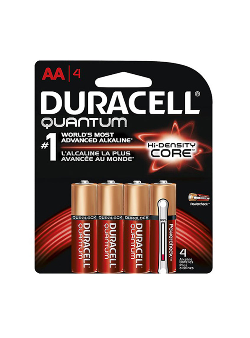 Quantum AA Duracell Battery, Pack of 4