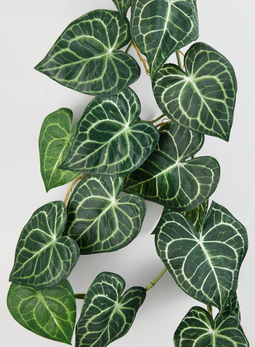 41in Anthurium Leaf Vine