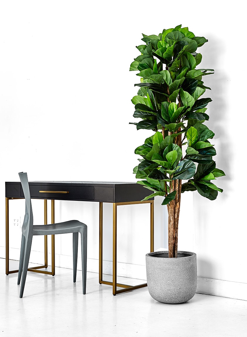 6ft Artificial Fiddle Leaf Fig Tree