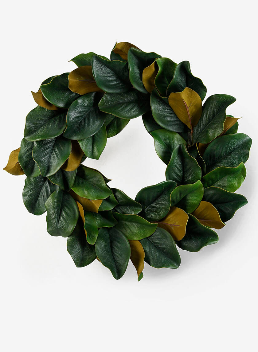 24in Magnolia Wreath