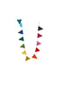 53in Multicolor Felt Bunting Flag Garland