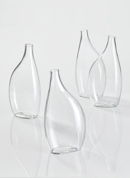 6 1/4 in Flat Bottle Vase