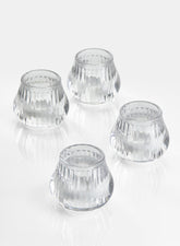 Clear Glass Bulb Votive Holder