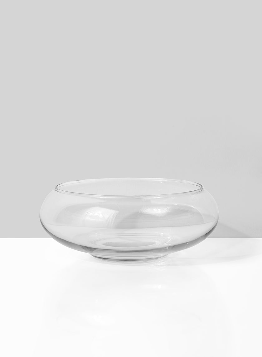 8in Glass Garden Bowl