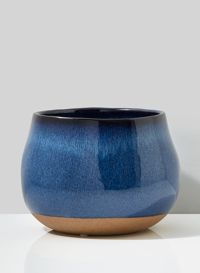 Blue Ceramic Potter&