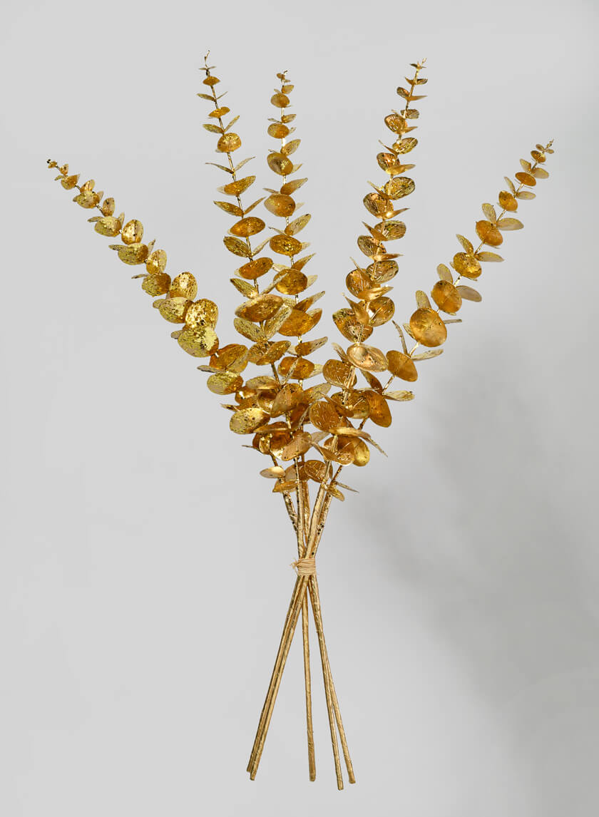 24 in Gold Eucalyptus Picks