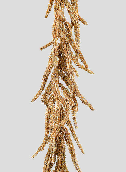 Gold Pine Needle Garland