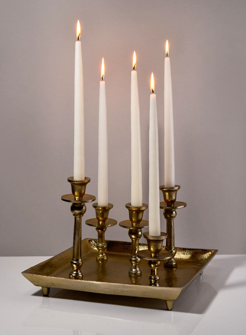 Gold Candlesticks Stand