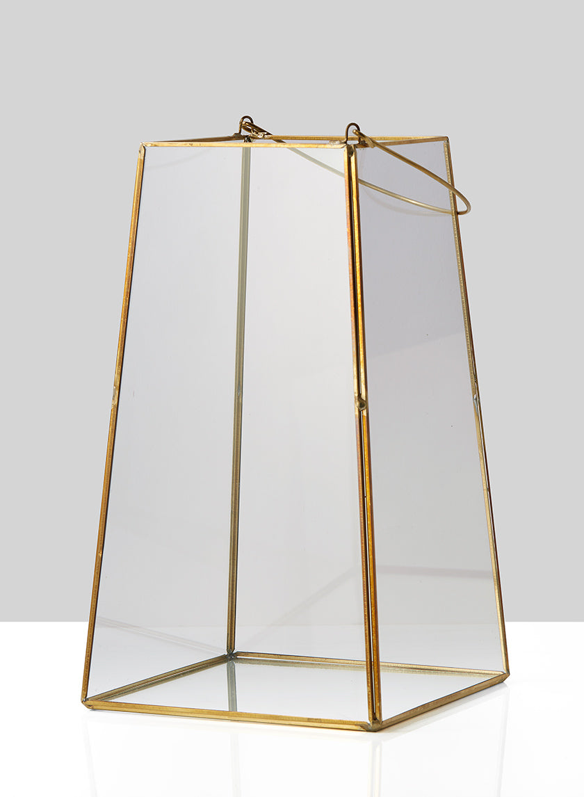 Gold Trapezoid Lantern