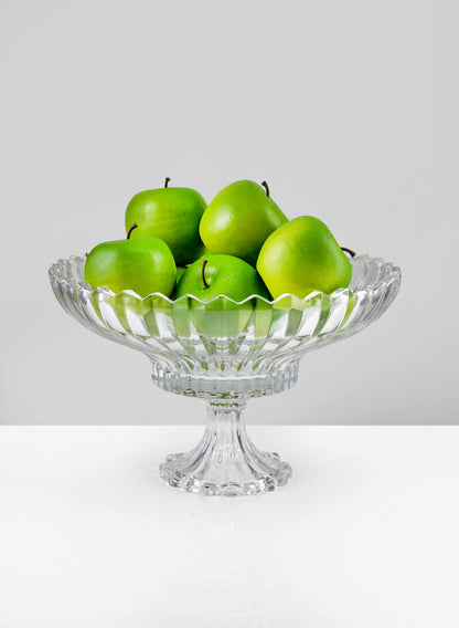 The Grand Dame Glass Compote, 12  1/2in