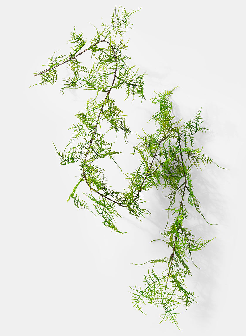 58in Asparagus Fern Garland