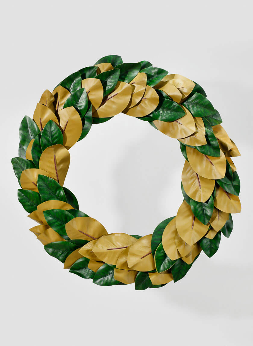 25in Magnolia Leaf Wreath