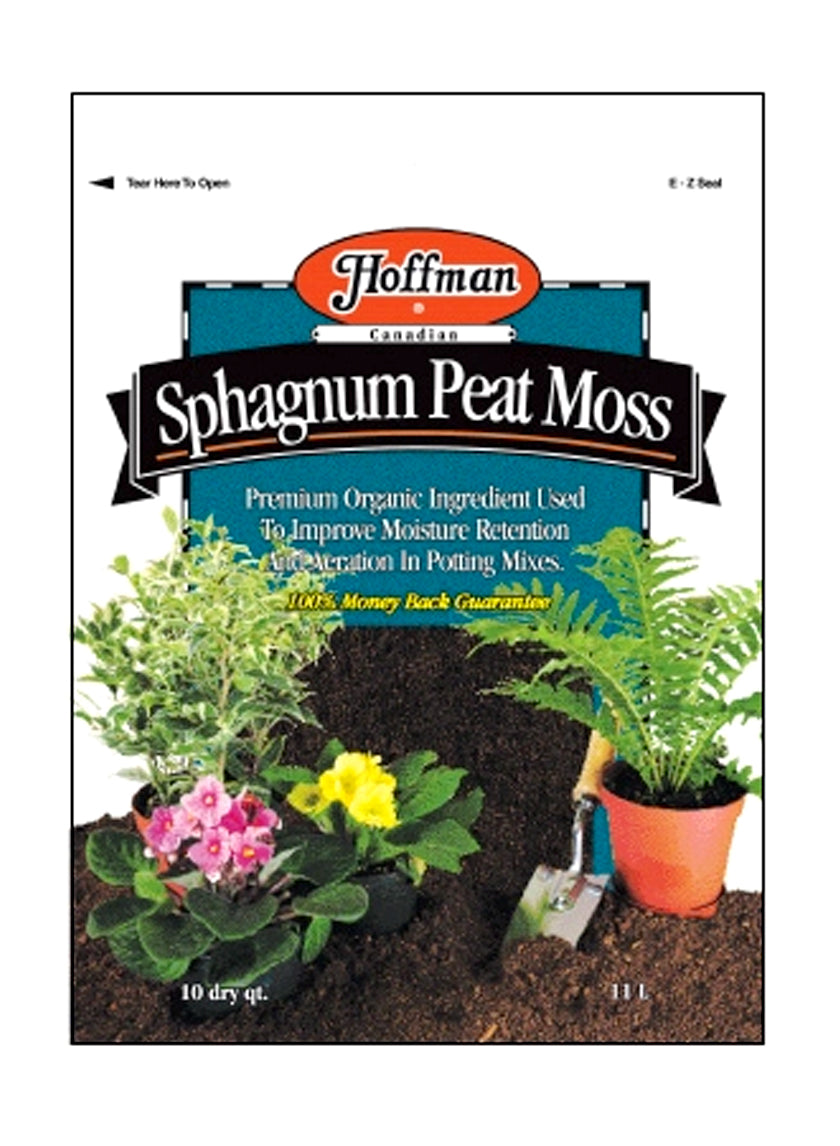 10qt Hoffman Canadian Sphagnum Peat Moss