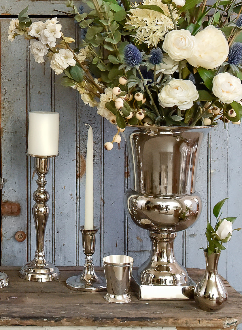 Silver Julep Cup Vases