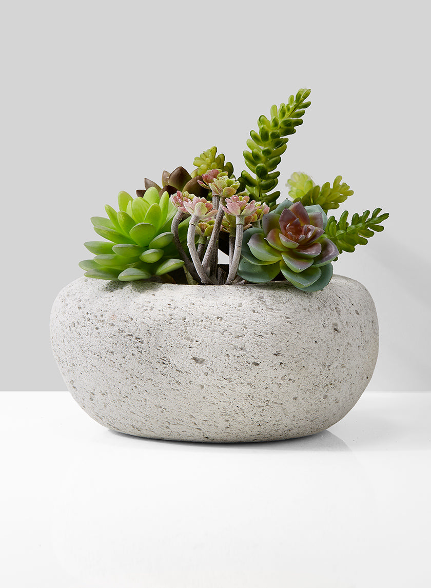 Lava Rock Pot