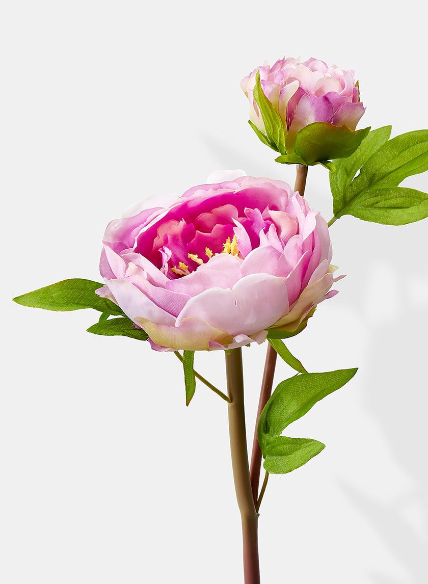 17in Light Purple Half Moon Peony