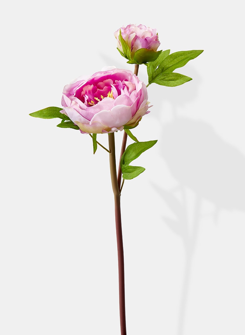 17in Light Purple Half Moon Peony