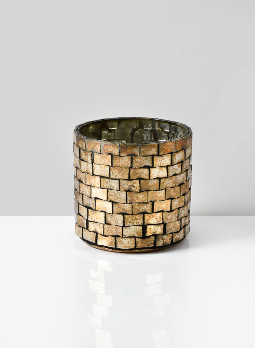 3in Luxor Antique Mosaic Cylinder