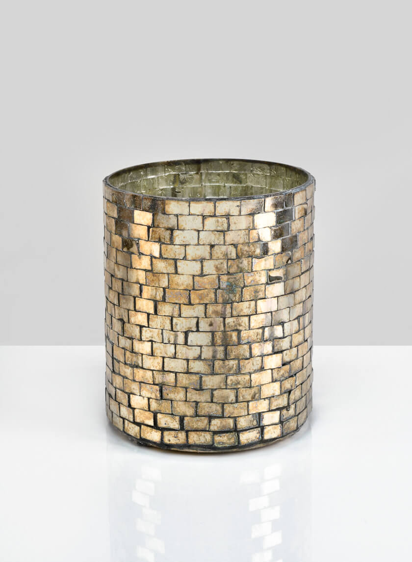 5 x 6in Luxor Antique Mosaic Cylinder